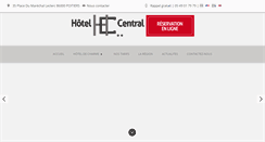 Desktop Screenshot of centralhotel86.com